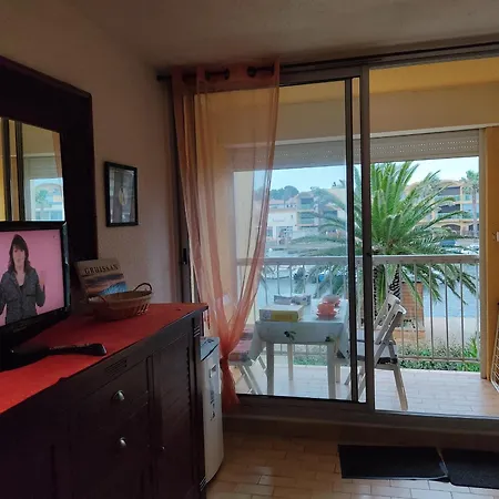 A Pour 3 Pers, Vue Port, Parking Prive - Fr-1-796-89 Apartment Gruissan