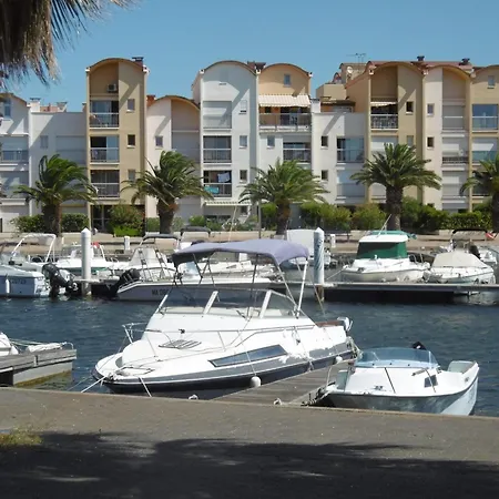 3 Pers A - Vue Port - Parking - Climatisation Mobile - Fr-1-796-89 Apartmán Gruissan